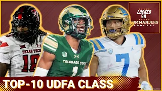 Washington Commanders Top 10 Undrafted Free Agent Class | Chigozie Anusiem, Tyler Owens Lead the Way