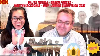 Dajte Muzika - Green Forces - North Macedonia 🇲🇰-OMV -Junior Eurovision 2021- 🇩🇰DANISH REACTION