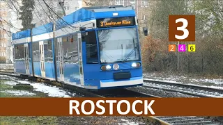 Die Rostocker Straßenbahnlinie 3 [Linie des Monats 12/2021]