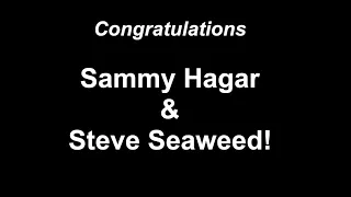 Bammies Walk of Fame Presents: DJ Steve Seaweed and Sammy Hagar