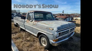 New Inventory! 1972 Ford F-100 Sport Custom Pickup Truck! Solid old truck with Yosemite Sam Mudflaps