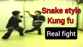 Snake style Kung fu real fight/ Real Kung fu fight: EP 27/ Its about gong fu