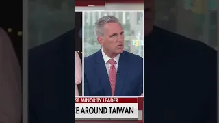 McCarthy complains that Speaker Pelosi didn’t bring a Republican with her to Taiwan #shorts