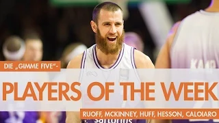 „Gimme Five“-Players of the Week
