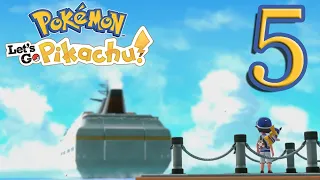 Pokémon Let's Go Pikachu (part 5) | Going on a beautiful cruise full of Pokémon battles