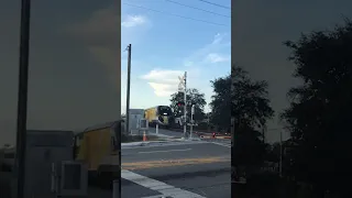 Brightline Southbound Passes Through Cocoa