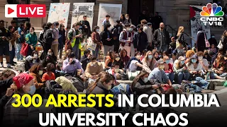 US Student Protests LIVE: 300 Arrests in Columbia University Chaos | Pro-Palestine Protest | IN18L