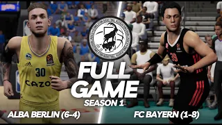 NBA2K23 | Simulation Basketball Association | Alba Berlin vs FC Bayern !