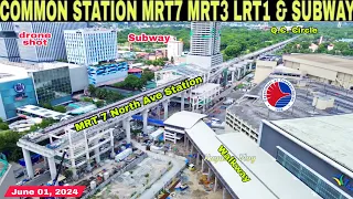 MRT 7  NORTH AVE STATION|COMMON STATION UPDATE|June 01|build better more