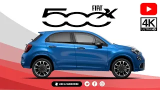 Fiat 500X  - Official Colors "animated" 4K