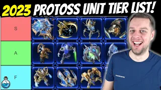 Protoss Unit Tier List for EACH MATCH UP in 2023! | StarCraft 2