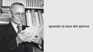 "Tienimi per mano" di Hermann Hesse, letta da Paolo Rossini