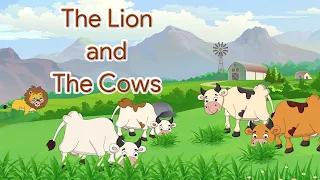 The Lion and The Cows | Galaxy Rhymes & Stories | Level B