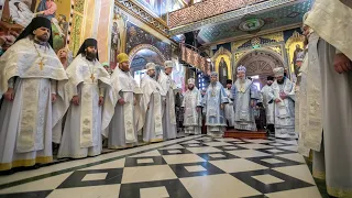 Рождество Пресвятой Богородицы. Литургия в Лавре.