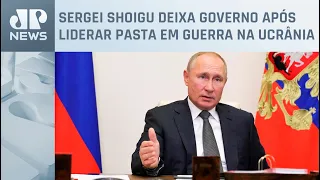 Vladimir Putin anuncia troca de ministro da Defesa