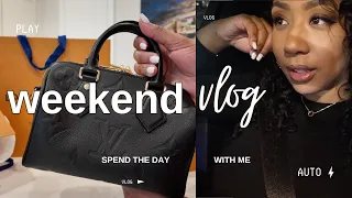 WEEKEND VLOG | DATE NIGHT OUT, MOMMY MODE, LUXURY SHOPPING