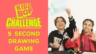 KIDZ BOP Kids - 5 Second Drawing Game (Challenge Video)