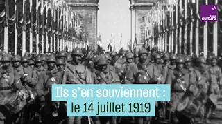 Des témoins et soldats racontent le Défilé de la Victoire, le 14 juillet 1919