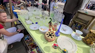 Барахолка в Германии, сколько стоит место и что я купила. Часть 2. Flohmarkt am Rhein Koblenz 13.04