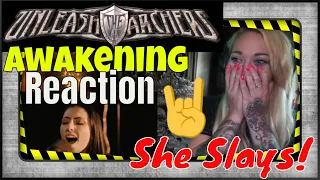 Unleash The Archers AWAKENING REACTION | I React to Unleash The Archers - Awakening | Brittany Slays