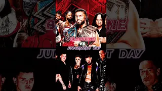 Bloodline vs Judgement day Comparison #shorts #youtubeshorts #wwe #romanreigns