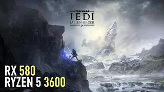 Star Wars Jedi: Fallen Order - RX 580 | Ryzen 5 3600 | All Settings