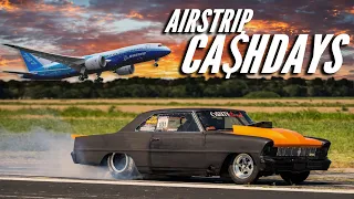 They SHUT DOWN an AIRSTRIP for Drag Racing! ( NO TRACTION! )