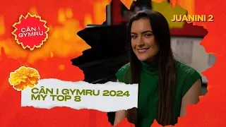 🏴󠁧󠁢󠁷󠁬󠁳󠁿 Cân i Gymru 2024 | My TOP 8