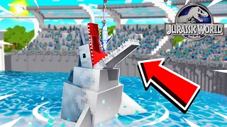 FEEDING the WORLDS STRONGEST DINOSAUR in MINECRAFT!