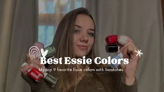 Best Essie Colors of All Time - Swatches - My Top 9 Essie Nail Polish Colors