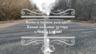 Весна в полном разгаре!!! Копаю польские хутора с Nokta Legend.