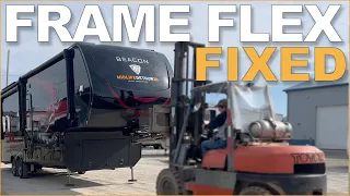 Frame Flex Broken Welds Cracked Walls -  Full Time RV Living EP46