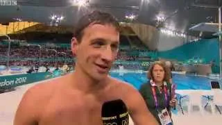 Ryan Lochte win gold in men's 400m medley | BBC Olympics: London 2012