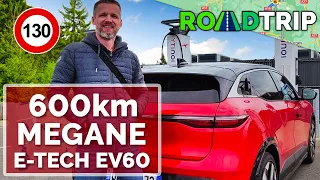 600km en Megane e-Tech électrique : on essaye le planificateur android !