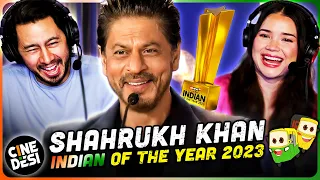 SRK’s ‘Indian Of The Year’ Award | N18V | Reaction by Jaby Koay & Achara