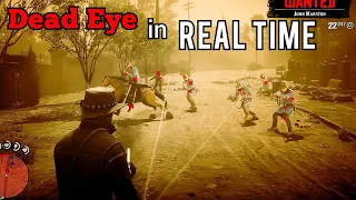 RDR2 - This is what the Dead Eye looks like in Real Time