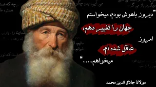معروف ترین جملات مولانا درباره عشق و زندگی که جهانیان را در حیرت فرو برده است | Rumi Quotes