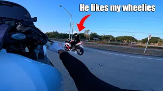 ZX6R & GSXR TERRORIZE CITY