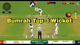 Bumrah Top 3 Wickets In RC20 Test Match || RC20 Test Match Wickets || OctaL