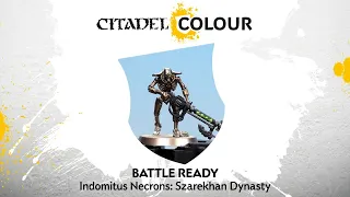 How to Paint: Battle Ready Indomitus Necrons – Szarekhan Dynasty