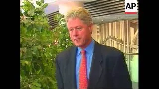 UK  - Clinton talks about India's nuclear testing