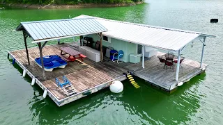 SOLD - 195sqft Floating Cabin on Norris Lake Tennessee