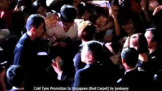 130830 Cold Eyes Promotions In Singapore (Red Carpet)