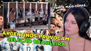 YAYAH REAGE: ARGENTINOS PROVOCAM SELEÇÃO BRASILEIRA | Yayah Clipes