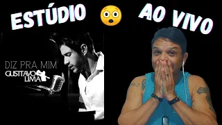 GUSTTAVO LIMA - AGUDOS de DIZ PRA MIM ESTÚDIO vs AO VIVO - By Juliuns Santos CANTOR REACT REAÇÃO