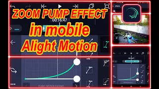 How to Screen Zoom Pump Effect in Alight Motion on Mobile - Pubg Mobile Tutorial