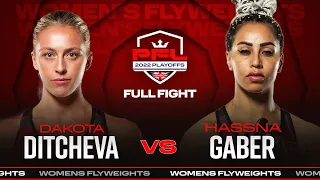 Daktota Ditcheva vs Hassna Gaber | PFL 9, 2022