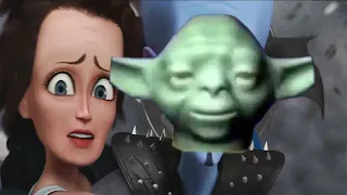 The Lego Yoda Death Sound over various cinematic deaths 2