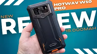 REVIEW Hotwav W10 Pro NEW Ultra-Durable 15.000 mAh Battery Smartphone