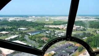 B29 landing Charlotte Douglas Airport